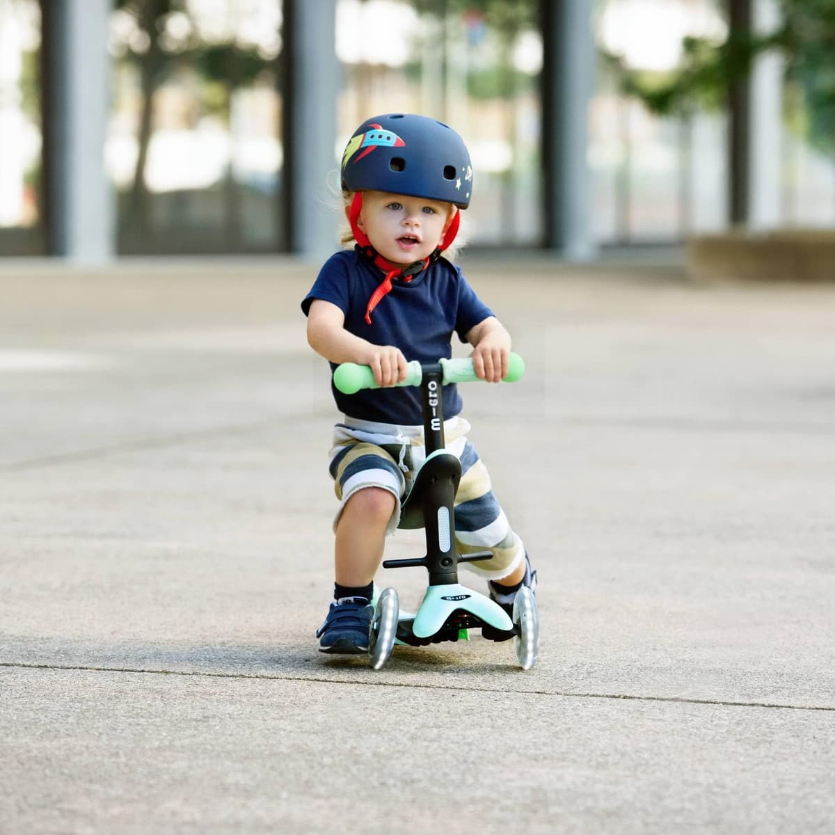 Micro® | Mini2Grow Deluxe LED | El Original Desde 1999 | Patinete Evolutivo con Asiento Mini 4en1 para niños Desde 1 año| Ruedas LED mas Brillantes | Transición sin Herramientas | 1-6 Años — view 5