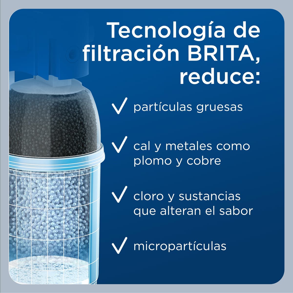 BRITA Filtro de agua para grifo, 12 meses de agua filtrada, Blanco, 1 Unidad (Paquete de 1) — view 3