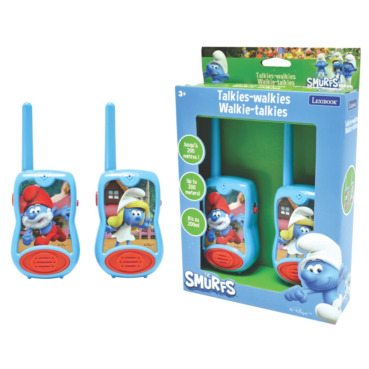 Lexibook, Super Mario, Walkie-talkies 200m, Juego de comunicación para niños, 2 Canales de comunicación, Clip para cinturón, a Pilas, Azul/Rojo, TW12NI — view 34