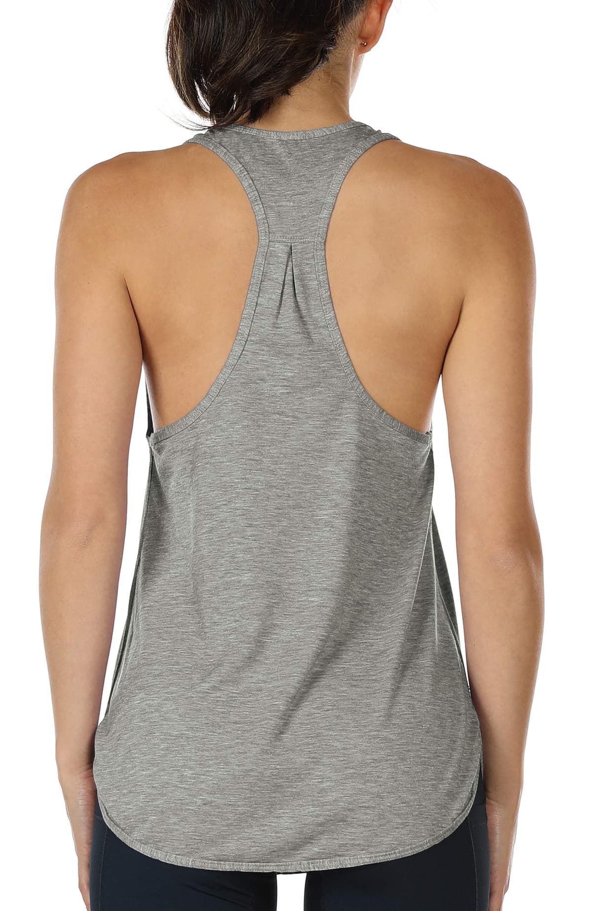 icyzone Camiseta sin Mangas de Fitness para Mujer Racerback Chaleco Deportivo — view 20