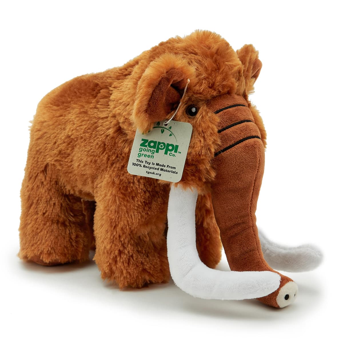 Zappi Co Ultra Soft Green Dragon Plush Toy (21cm Height) - 100% Recycled, Eco-Friendly, Newborn Gift, Realistic Lifelike — view 35