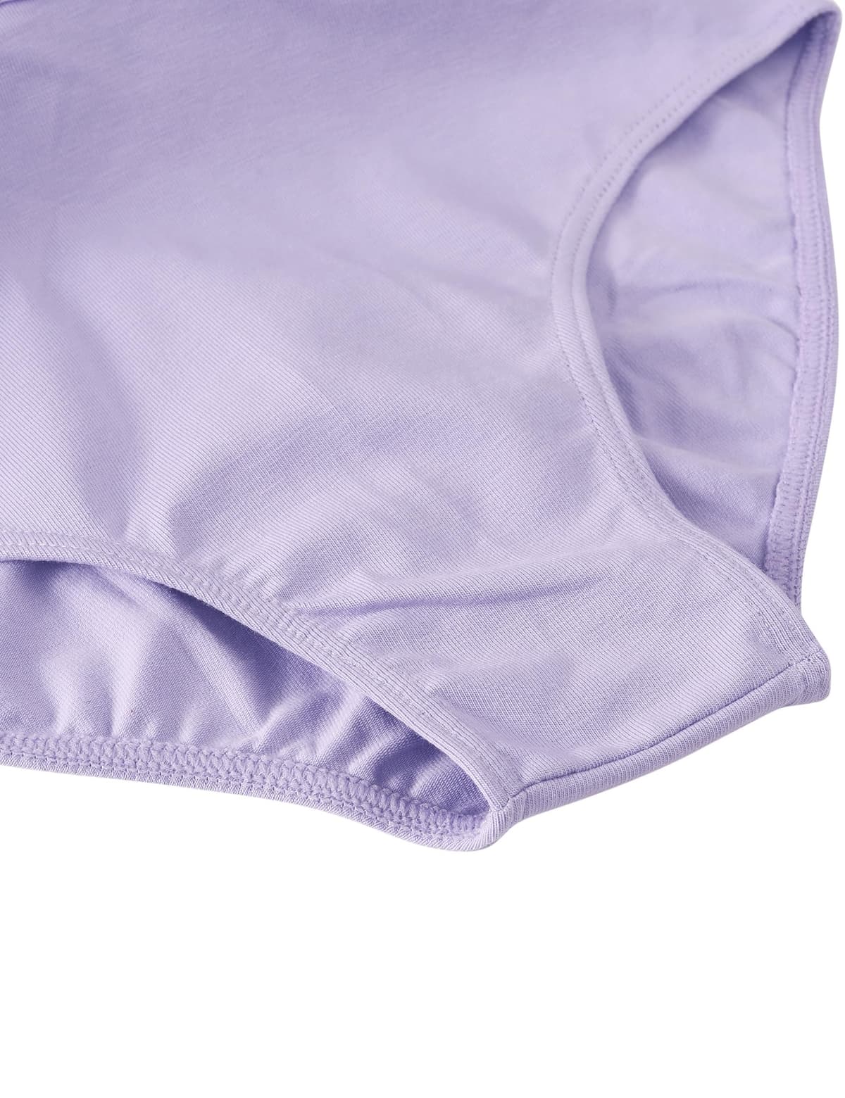 HIPPOSEUS Niña Tutu Vestidos de Ballet Maillot de Danza Gimnasia Leotardo Body Clásico para Niñas Body Traje de Baile,Y-04WDM — view 5