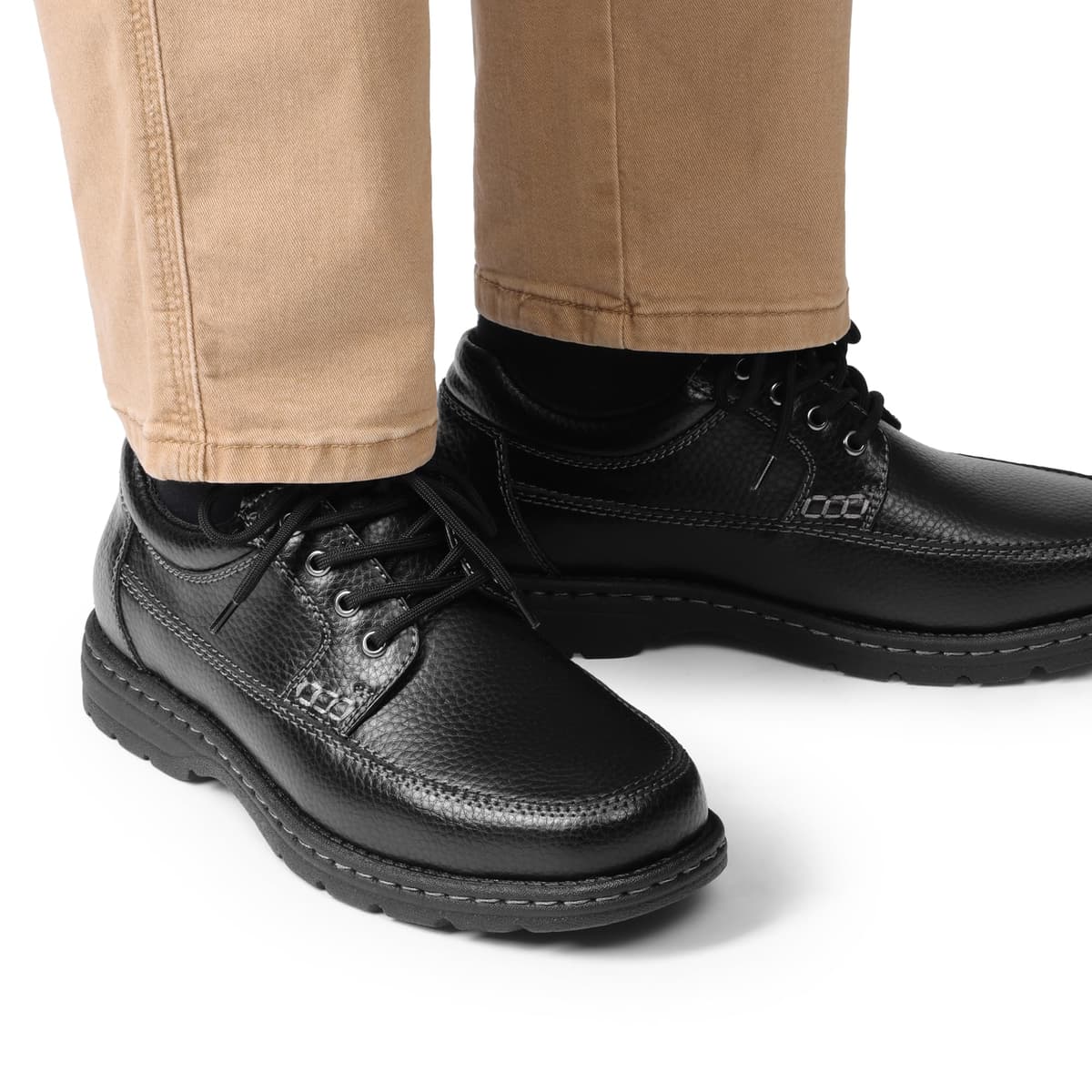 Bruno Marc Zapatos de vestir con puntera cuadrada para hombre, zapatos formales de negocios Oxfords — view 2