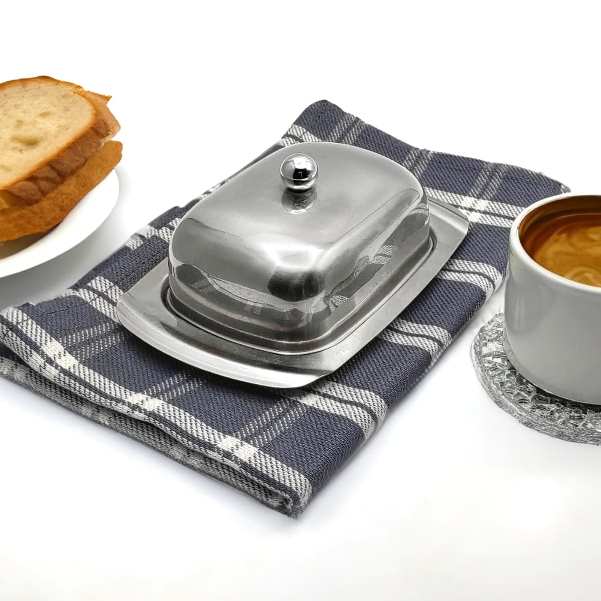 LivinEase Premium Kitchen Towels - Cotton 70 x 50 cm - 5 Cloths 100% Oeko-Tex Certified Cotton - Super Absorbent Package — view 4