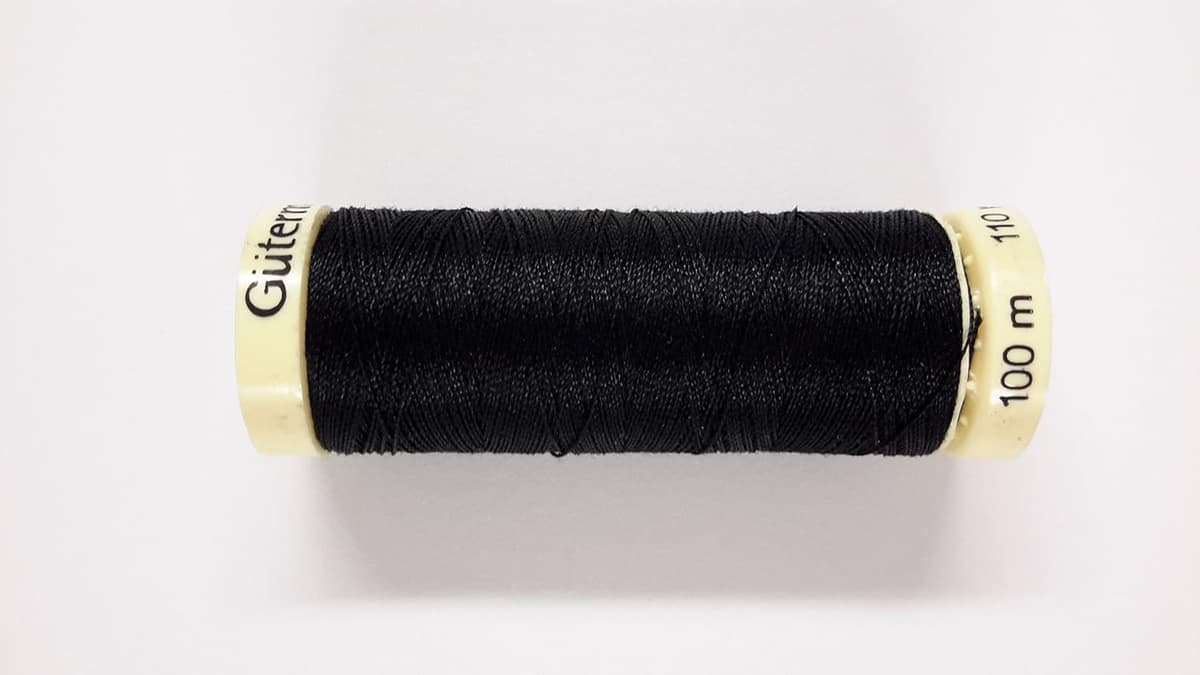 Gutermann Sew-All Thread, Polyester, Black, 100 m — view 2