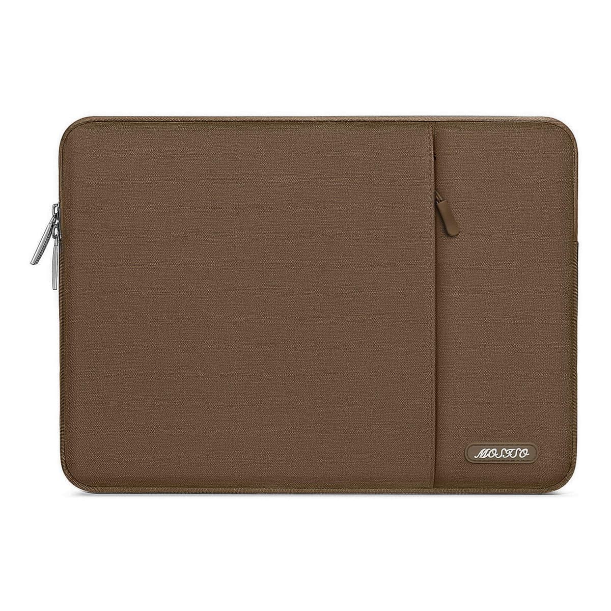 MOSISO Laptop Case 13.3 inch, 13-13.3 inch Laptop Sleeve Compatible with MacBook Air/Pro 13/Pro 14 M5 M4 M3 M2 M1, HP Dell ASUS Lenovo,Polyester Vertical Computer Sleeve Bag with Pocket, Gray — view 57