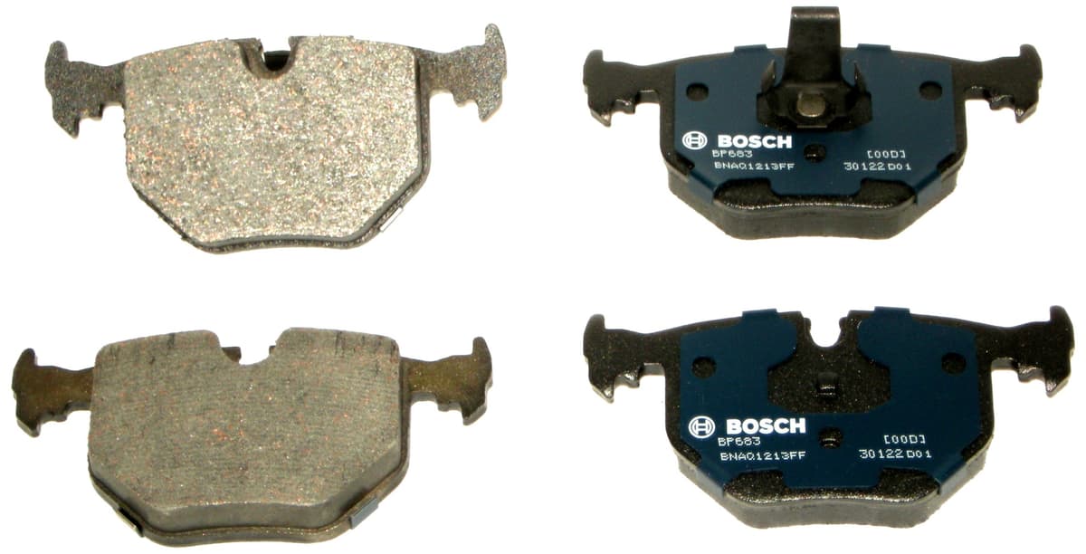 Bosch BC914 QuietCast Premium Ceramic Disc Brake Pad Set For: Acura ILX; Honda Accord, Civic, CR-V, Element, Fit, Front — view 48