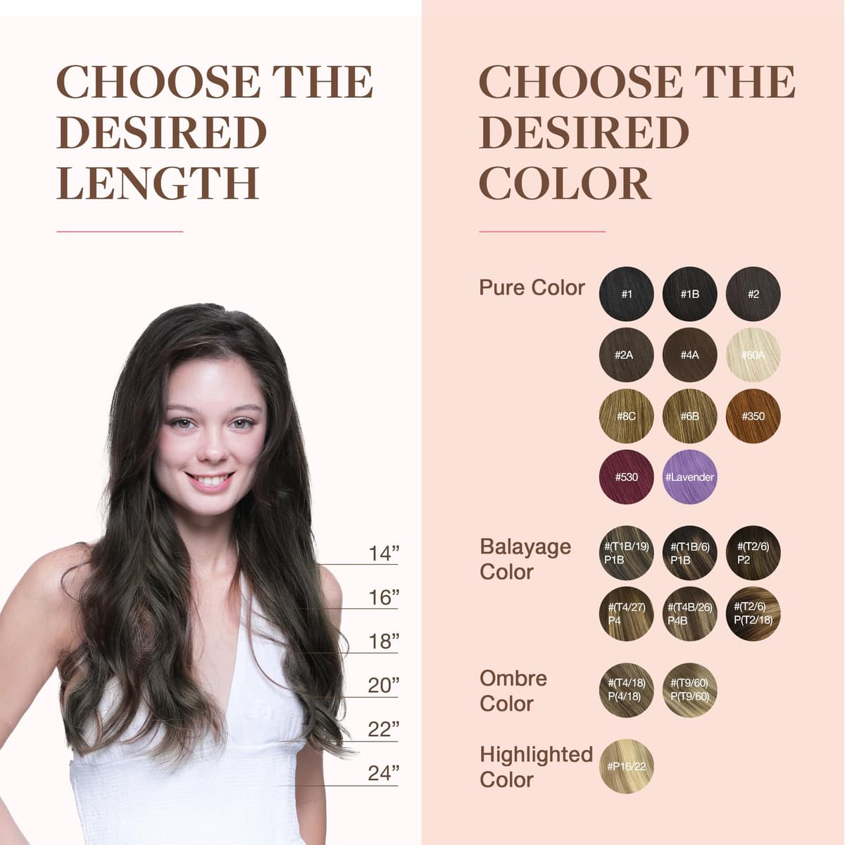 GOO GOO Clip in Hair Extensions Human Hair, 18inch 150g 9Pcs, #2 Dark Brown, Hair extensions for women, Human Hair Extensions Clip in — view 37