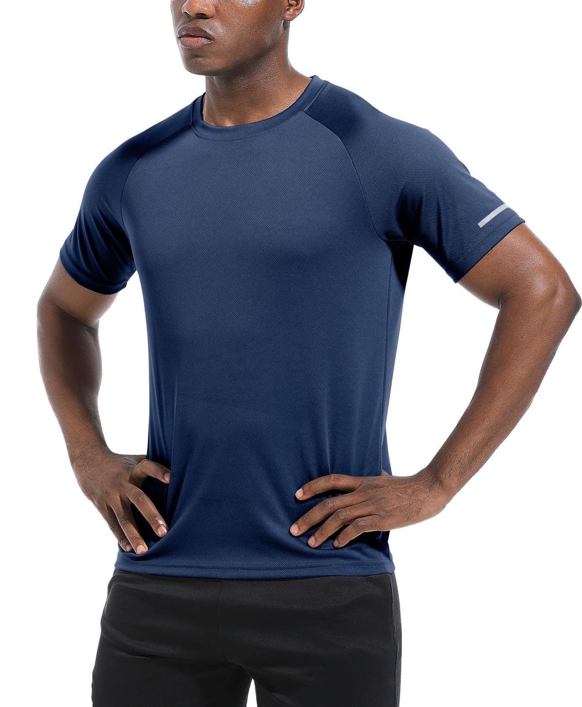 Boyzn 1, 3, 5 or 7 Pack Men's Workout Running Shirts, Dry Fit Moisture Wicking T-Shirt, Gym Athletic Short Sleeve Tee Shirts — view 5