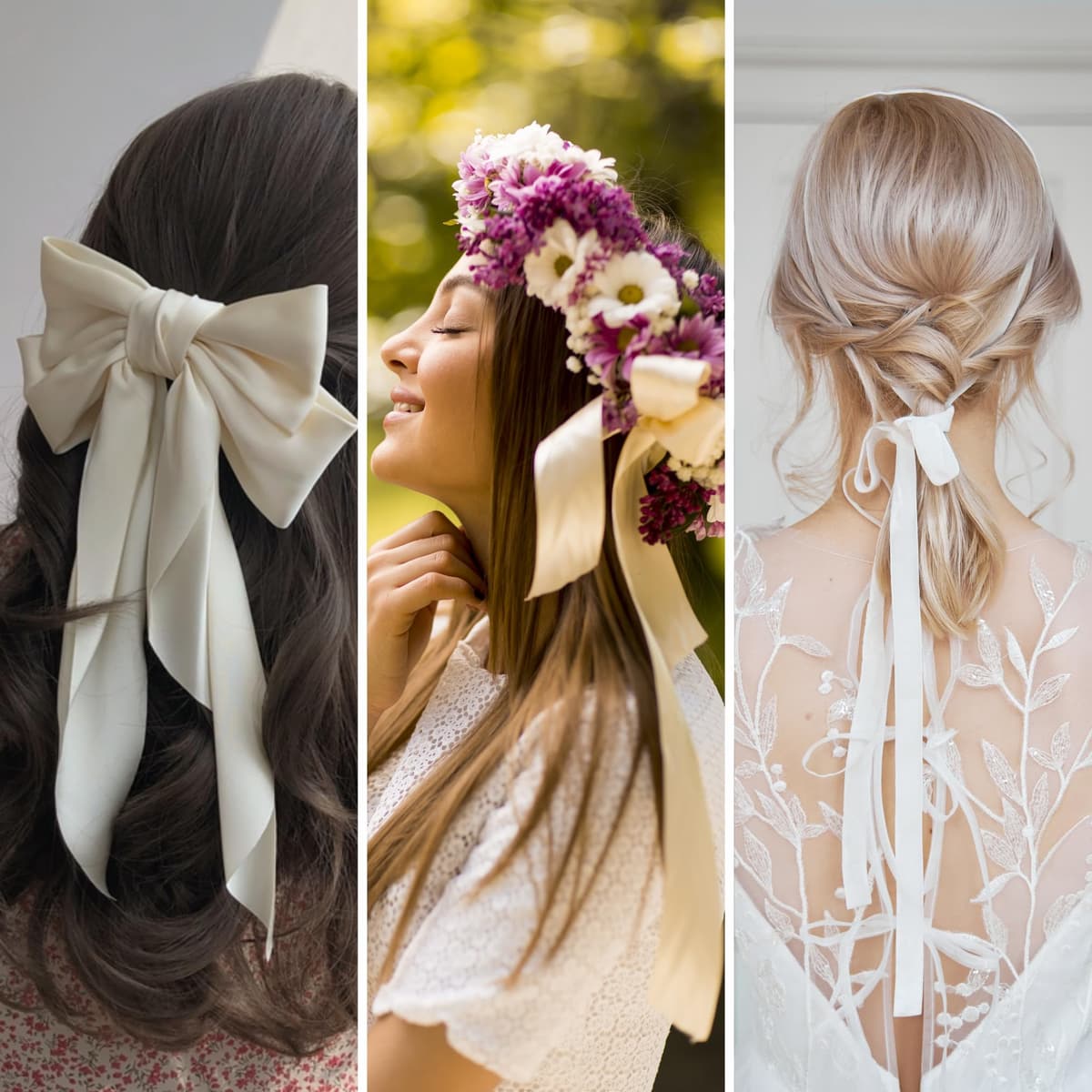 50mm Wide White Ribbon Thick Wedding Car Ribbon 22m, 2 inch Thick White Satin Ribbon for Gift Wrapping Wedding Car Christmas Birthday Cake Hair Bow Florist Bouquet Crafts Decorations — view 5