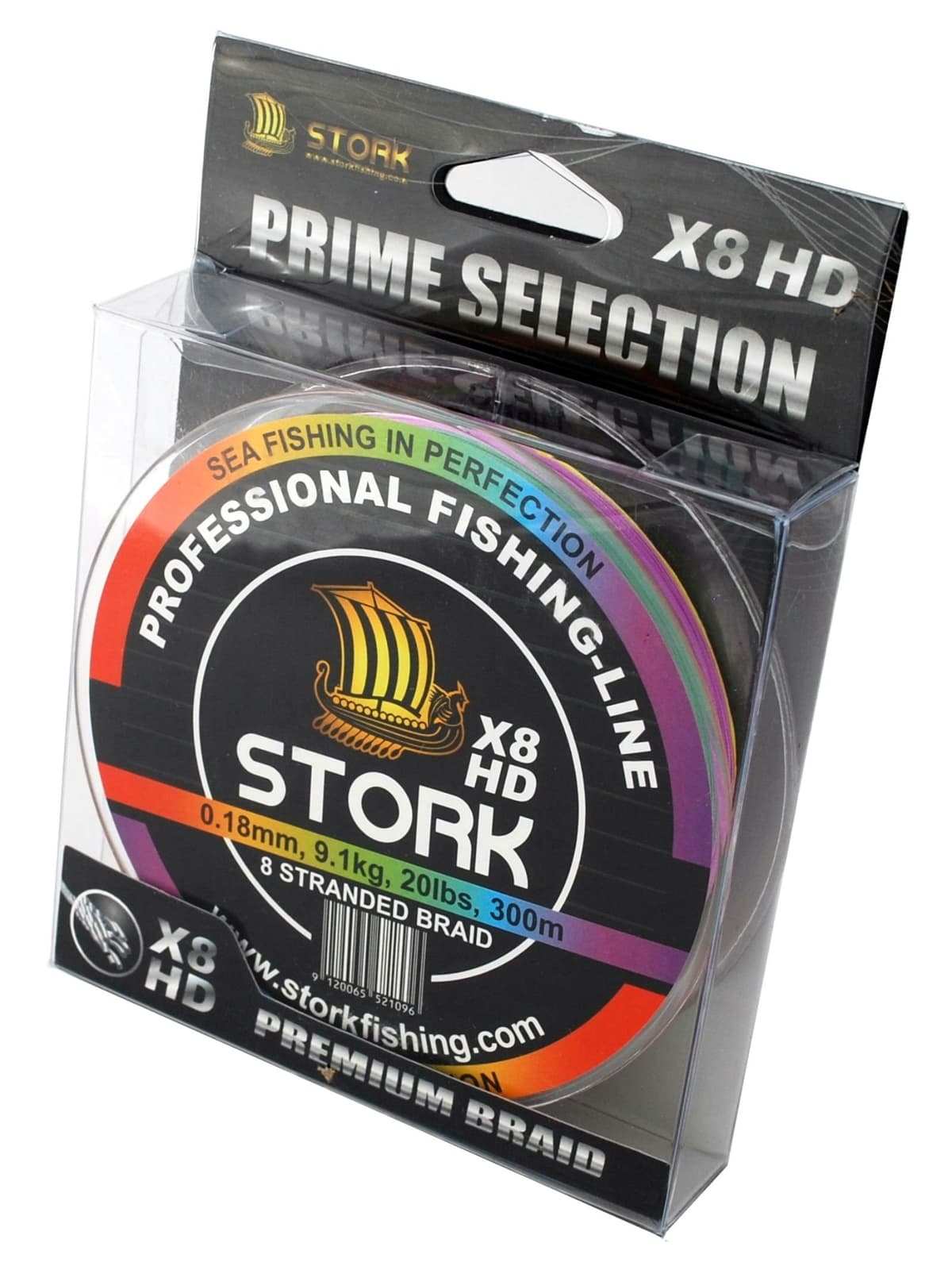 Stork HDx8, 8-Hilo Trenzado Pesca Premium 300m — view 4