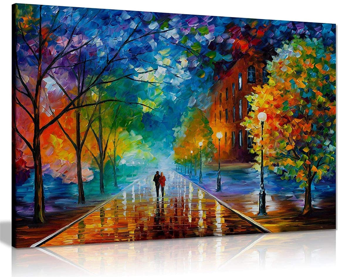 Farewell to Anger by Leonid Afremov Canvas Wall Art Picture Print for Home Decor (30x20) — view 19