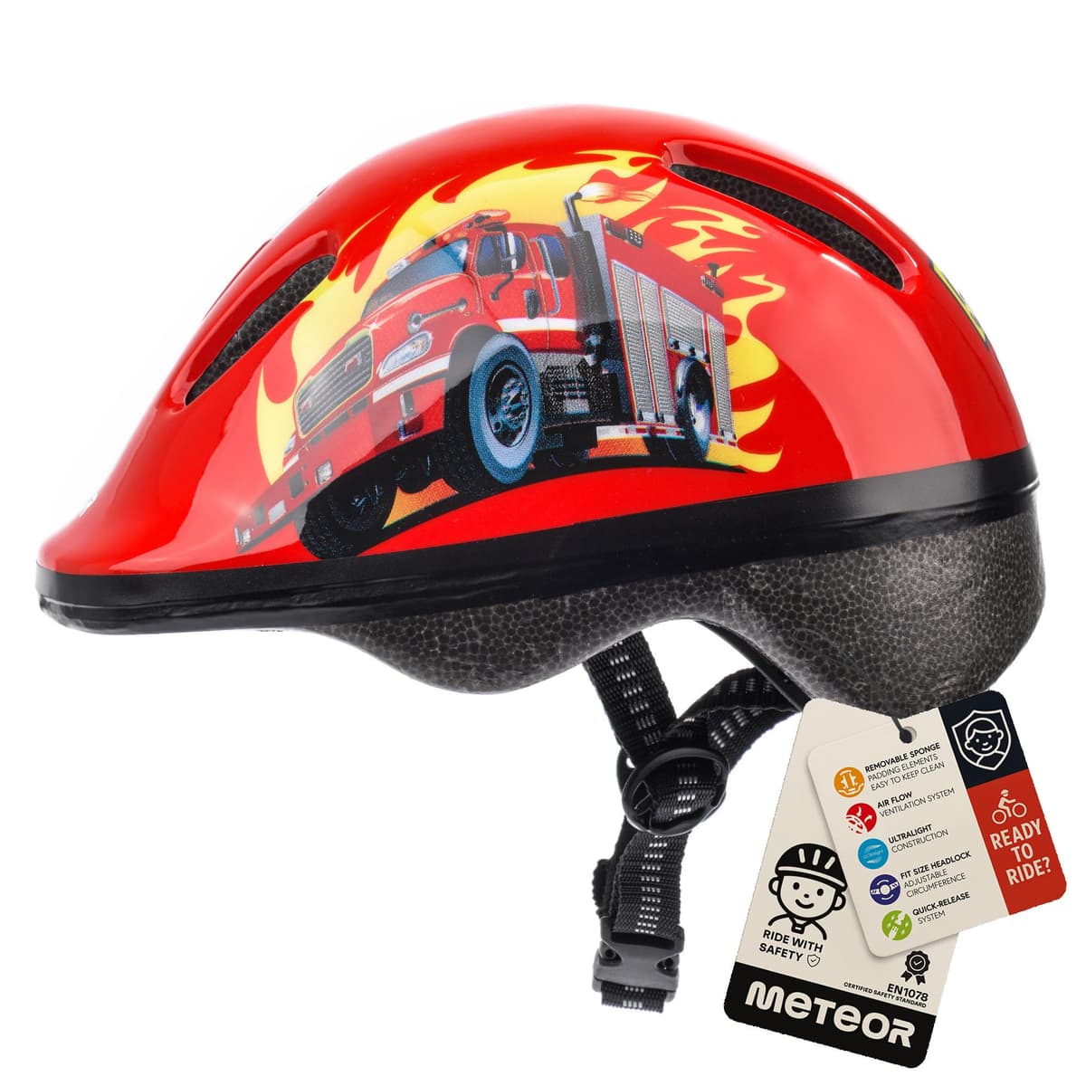 Casco Bicicleta para Niñas y Niños - Helmet Infantil de Bici para Ciclismo MTB Road Race Montaña BMX Carretera y Actividad Ciclista - Rolerskate Patines — view 13