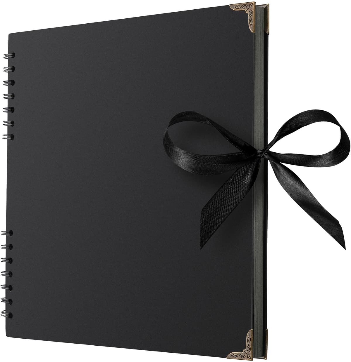 Bstorify Scrapbook Photo Albums 60 Pages (21 x 21 cm) Brown Thick Kraft Paper Scrap Book Ideal for Your Scrapbooking Albums Art & Craft Projects — view 27