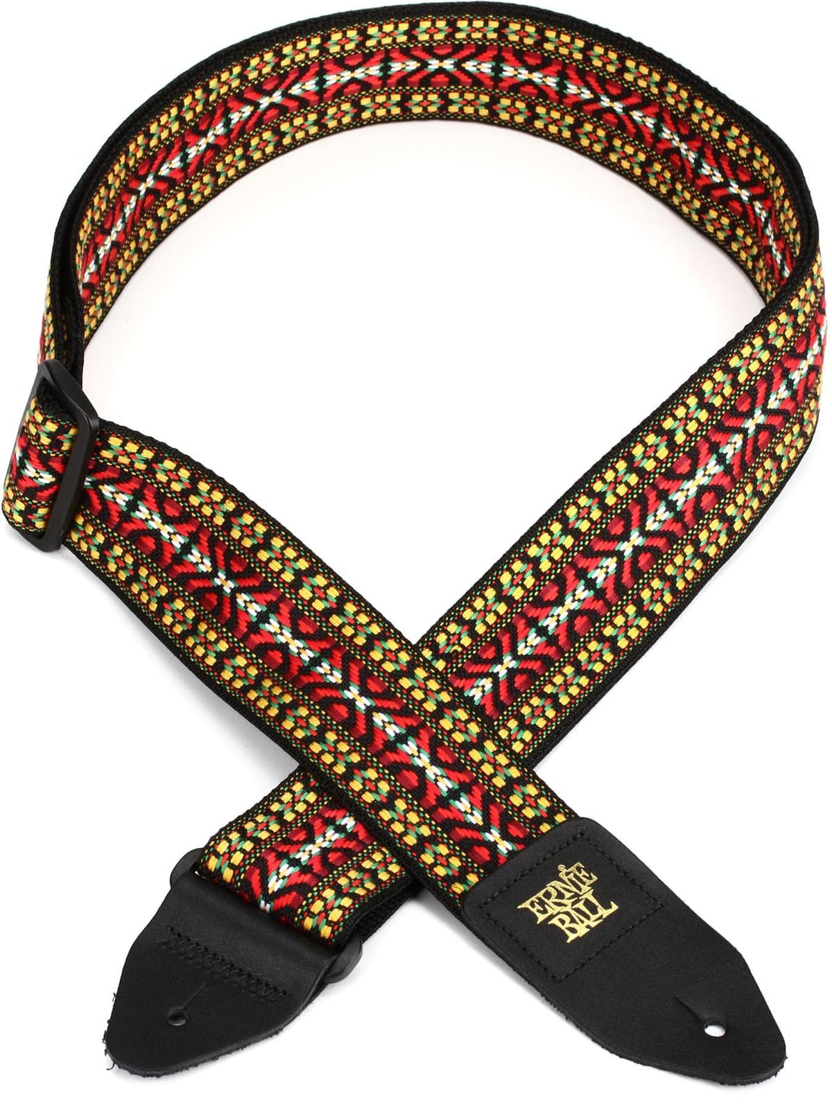 Ernie Ball - Correa para guitarra, Jacquard, diseño de Black Checkers — view 4