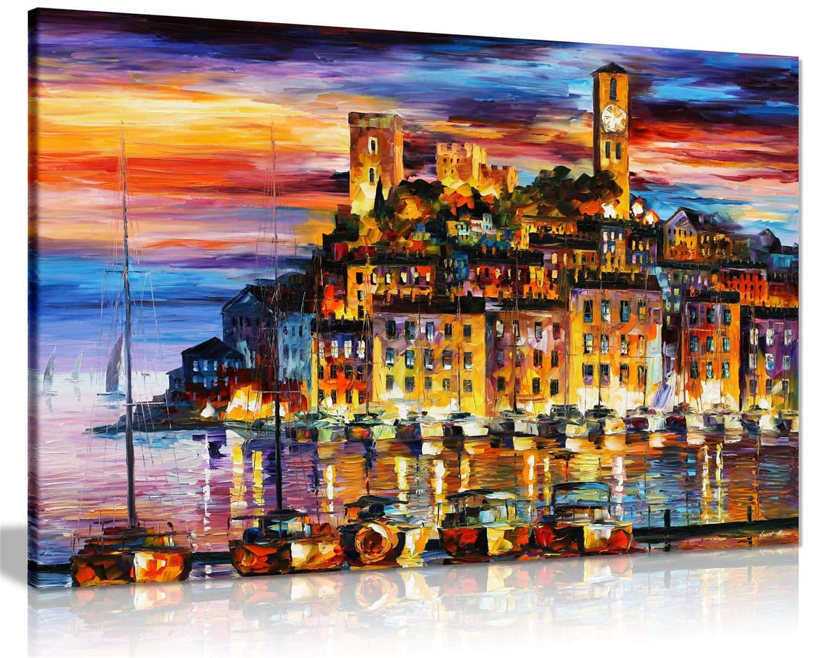 Farewell to Anger by Leonid Afremov Canvas Wall Art Picture Print for Home Decor (30x20) — view 11