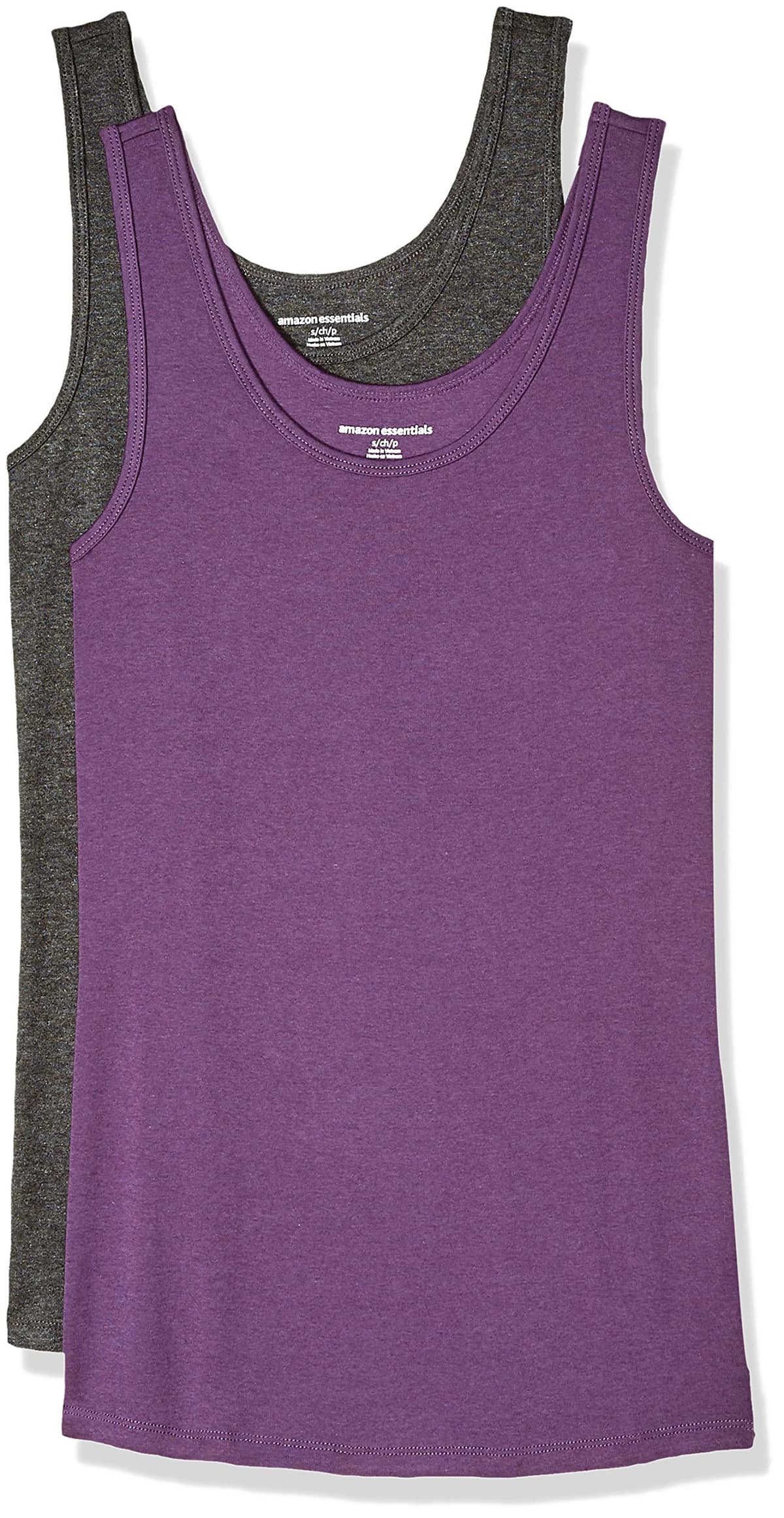 Amazon Essentials Women's Slim-Fit Vest, Pack of 2 — view 31