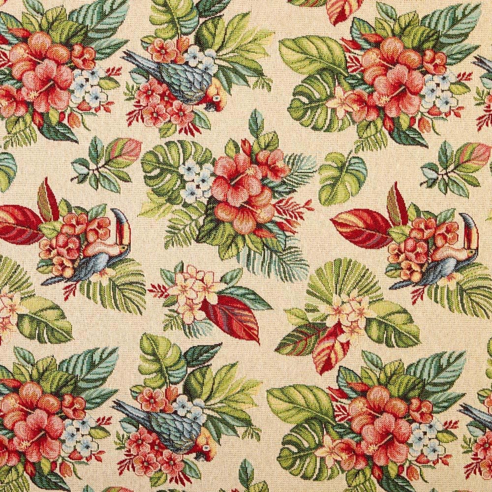 Kt KILOtela - Tela Tapicería, Jacquard Gobelino, Tapizar Sillas, Cojines, Cabecero, Sofá, Bolsos, Resistente al Desgaste, Costura, 100 cm Largo x 280 cm Ancho, Geométrico, Multicolor, 1 metro — view 57