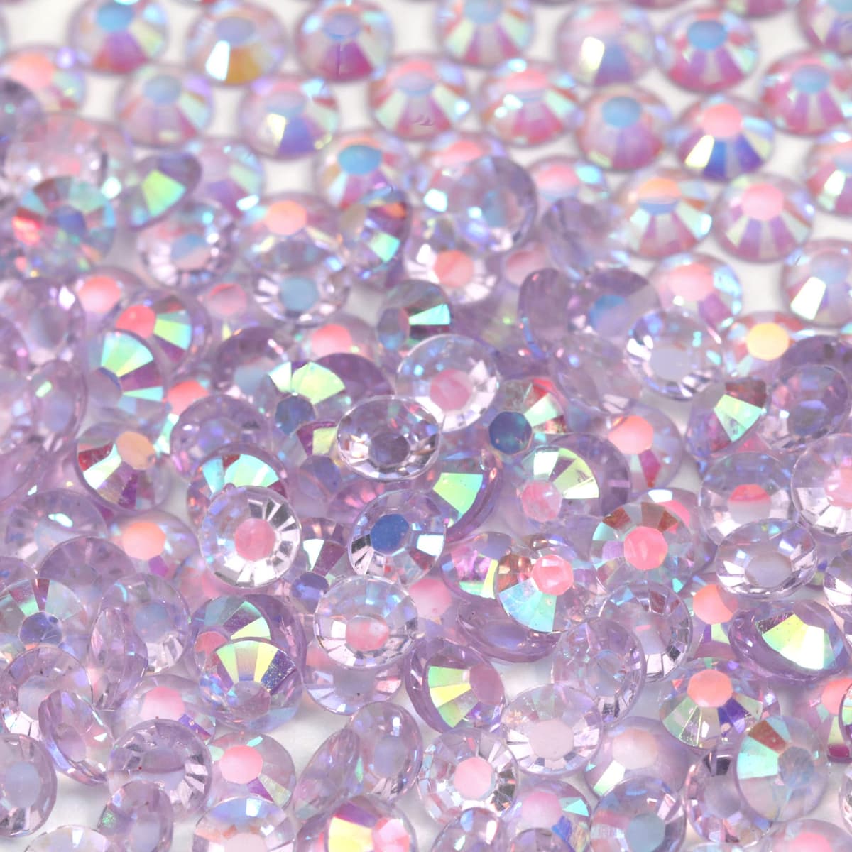 1000pcs 4mm Flat Back Non-Stick Rhinestone Crystal Diamantes Nail Art & Craft Scrapbooking Embellishments 90 Available Colours (4mm, AB Clear #A13) — view 15