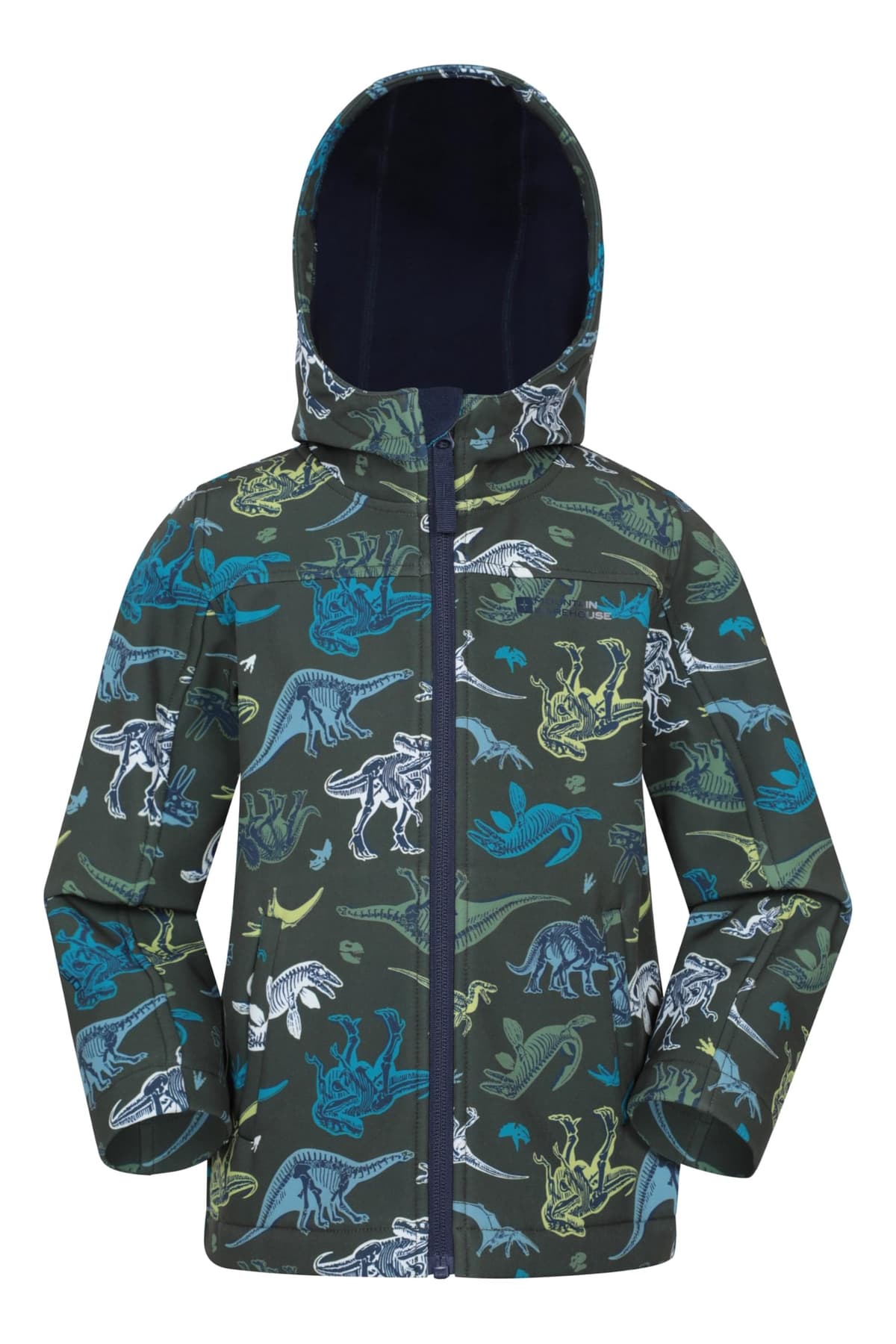 Mountain Warehouse Exodus Kids Softshell Jacket - Breathable, Wind & Water Resistant, Fleece Lined Coat, For Boys & Girls - Best For Sping Summer & Hiking — view 30