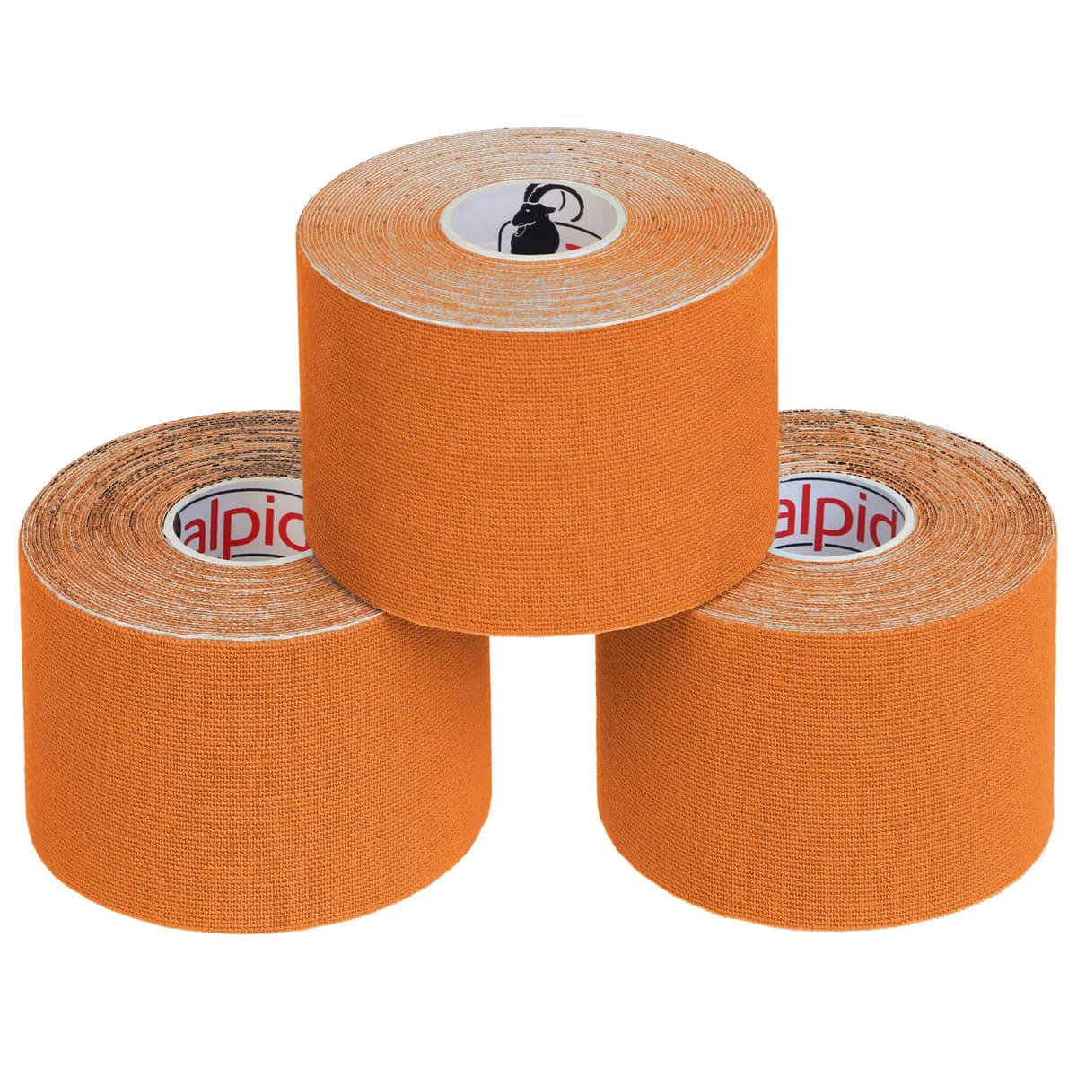 ALPIDEX Cinta Kinesiología Tape 1/3 / 6/12 Rollos Muchos Colores 5 m x 5 cm E- Book Ejemplos Aplicación Cinta Muscular Sin Látex Transpirable — view 37