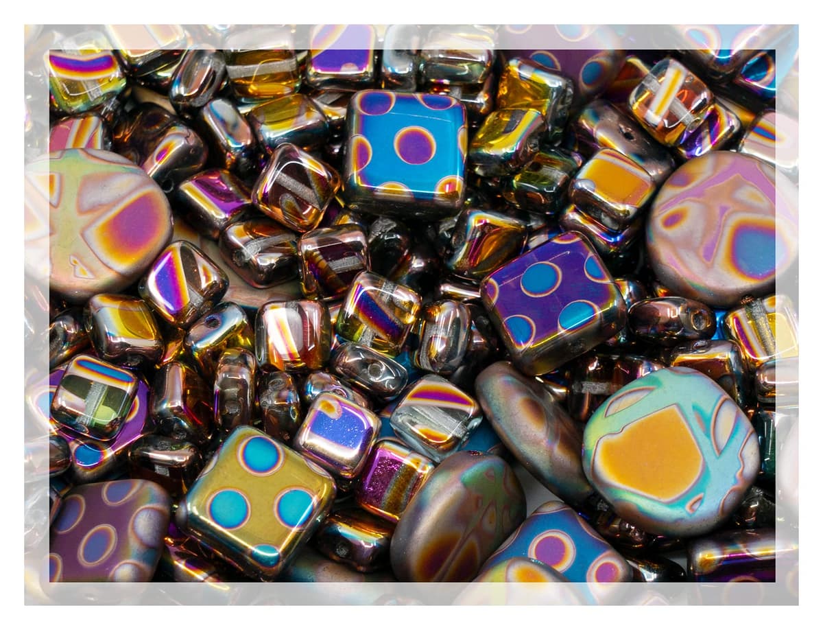 Czech 50-Piece Glass Beads, 6x9mm, Teardrop Siam Red — view 56