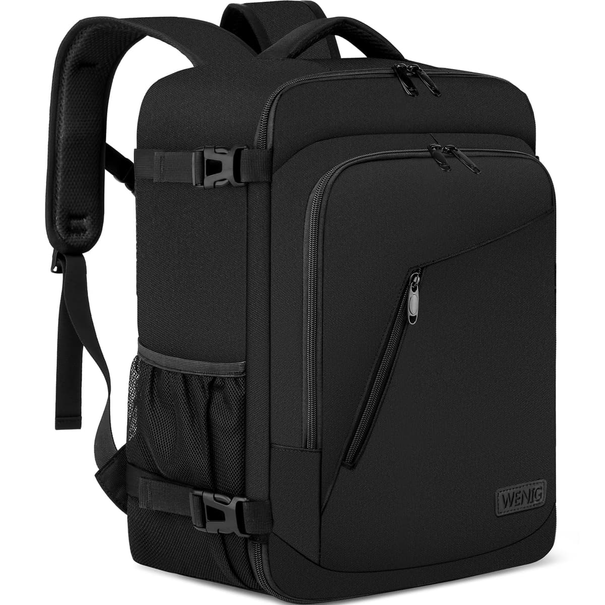 Mochila Viaje Cabina Avion 40x20x25 para Ryanair 20L Equipaje de Mano Bolsa de Viaje Hombre Mujer Maletas de Viaje Cabina Mochila Portatil 14 Pulgadas con Puerto USB para Trabajo,Escuelas Negro — view 14