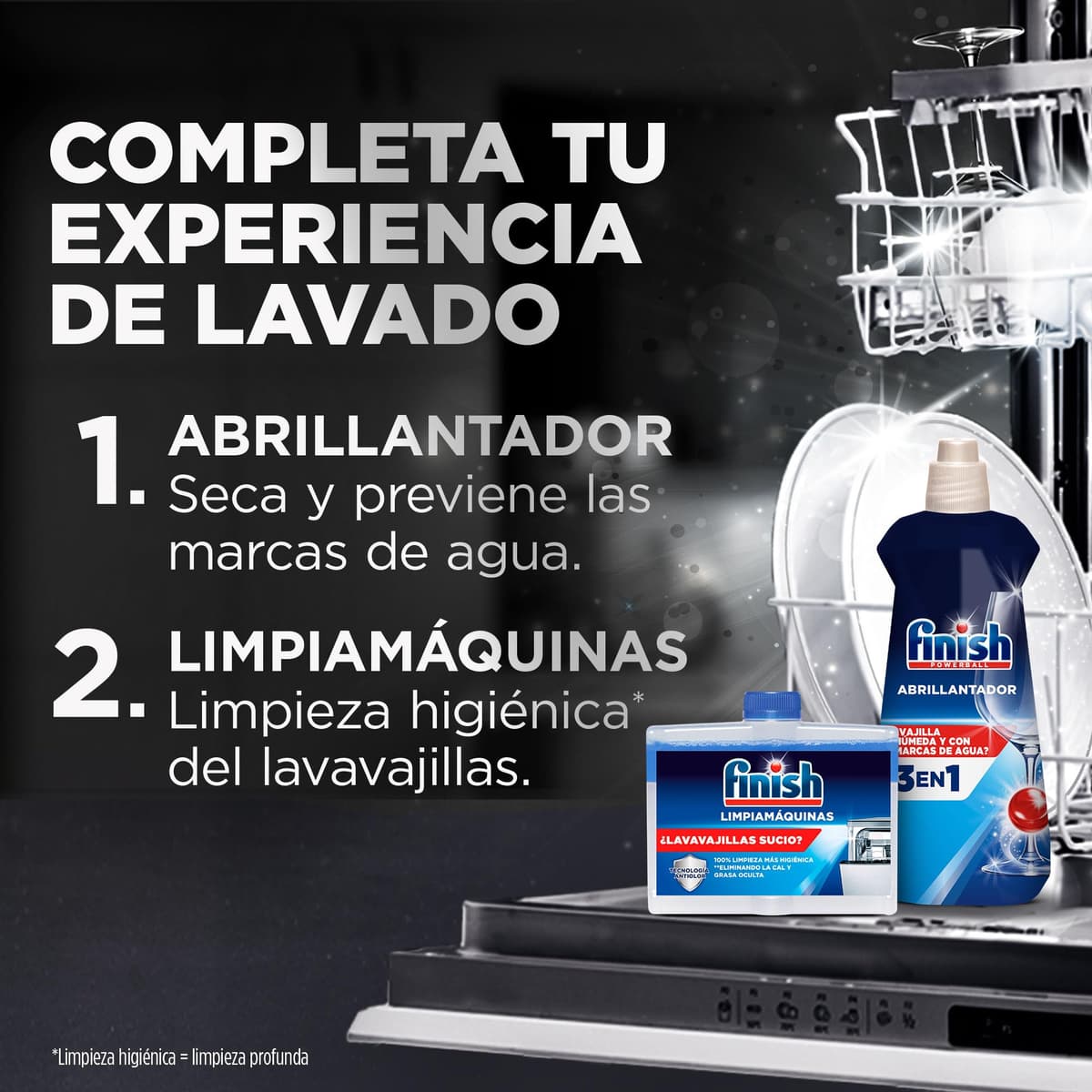 Finish Powerball Ultimate All in 1 Pastillas para el lavavajillas, eficaz contra manchas resecas, 64 pastillas — view 7