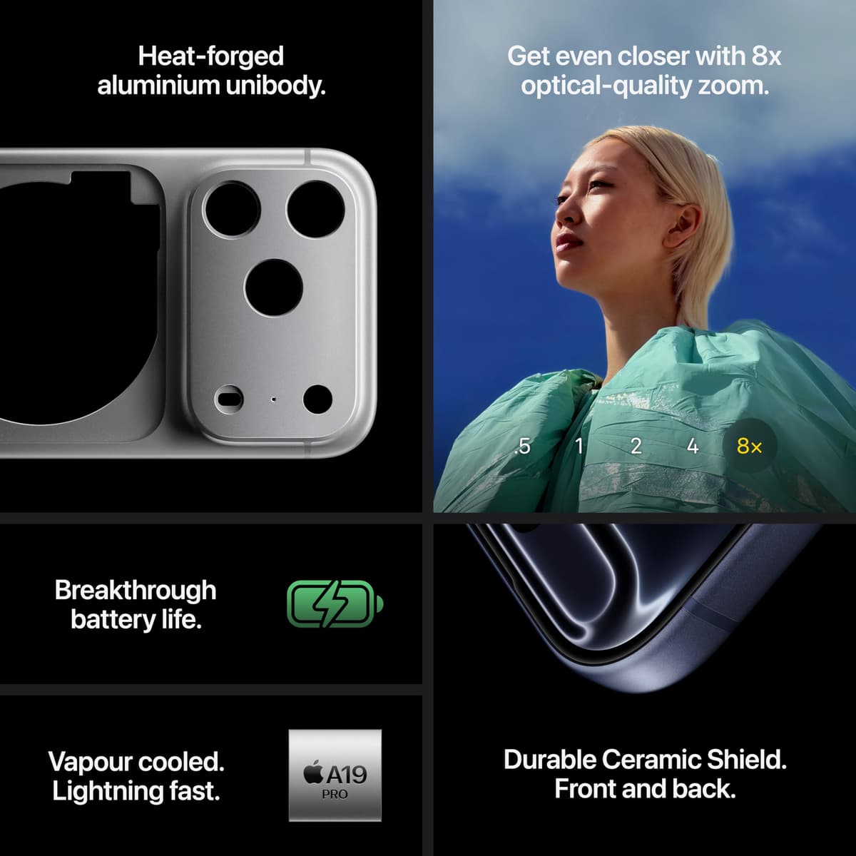Apple iPhone 17 Pro Max 256 GB: 6.9-inch Display with ProMotion, A19 Pro Chip, Best Battery Life in Any iPhone Ever, Pro Fusion Camera System, Center Stage Front Camera; Cosmic Orange — view 4