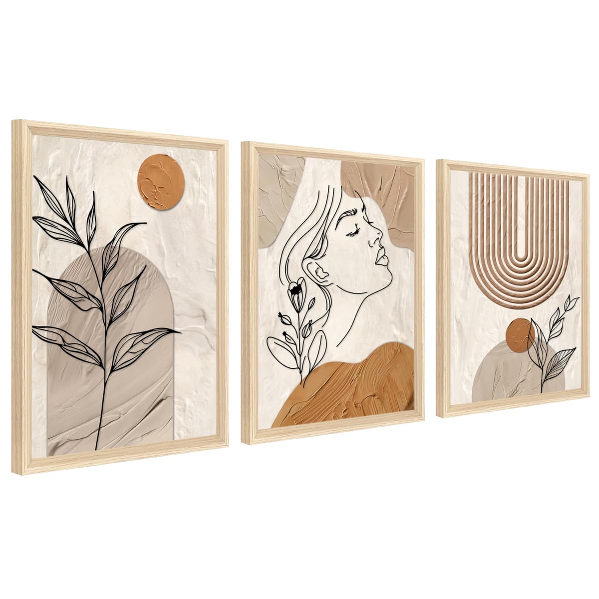 3 Panels Black White Canvas Wall Art Love Home Motivational Quotes Painting on Canvas Print Picture for Living Room Hallway Stairs Bedroom Bathroom Wall Decor Ready To Hang 90x40cm(12"x16"x3pcs) — view 47