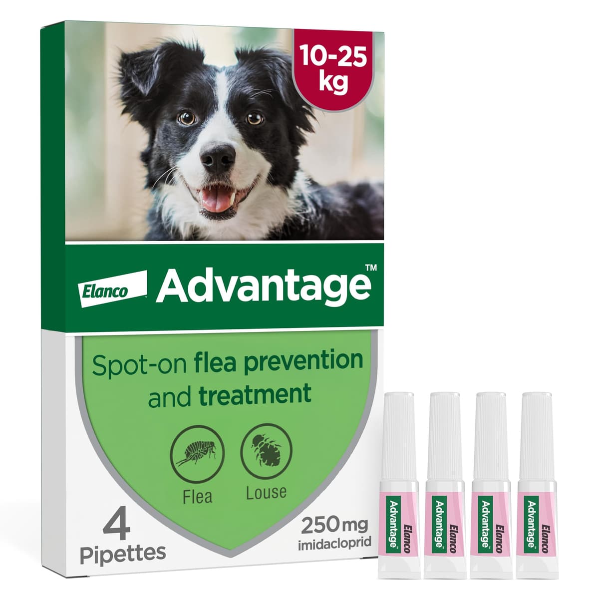 Advantage Spot On Flea Treatment For Cats, Dogs and Rabbits Under 4kg (4 pipettes, 40mg), Kills Fleas Within 24 Hours, Prevents Further Infestation For Up To Four Weeks in Cats and Dogs — view 8