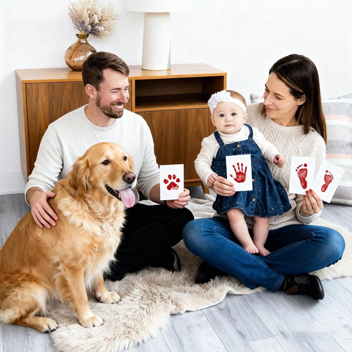 TATUNER Baby Hand and Footprint Kit Inkless - Mess Free Ink Pad, Paw Print Kit for Dogs and Cats, Safe Clean Touch Ink Pads for Newborn Handprints — view 60