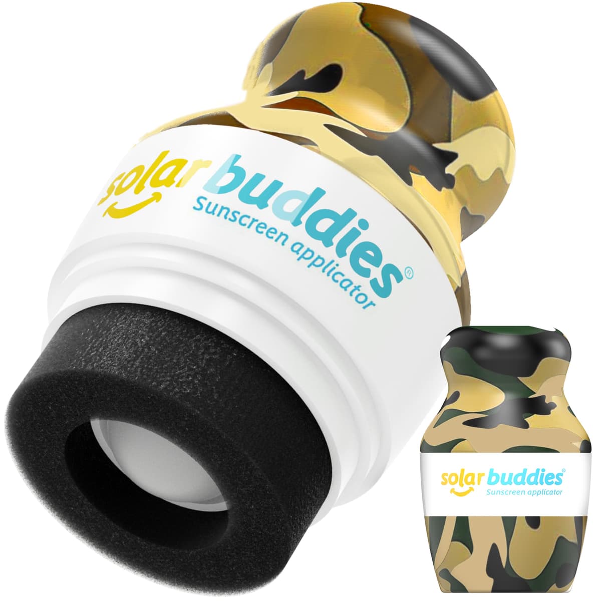 Solar Buddies Sunscreen Applicator - Single Pink - Refillable Roll on Sponge Sunscreen, Suncream & Lotion Applicator For Kids, Adults & Families - Holds 3.4fl oz, Perfect Size for Travel — view 7