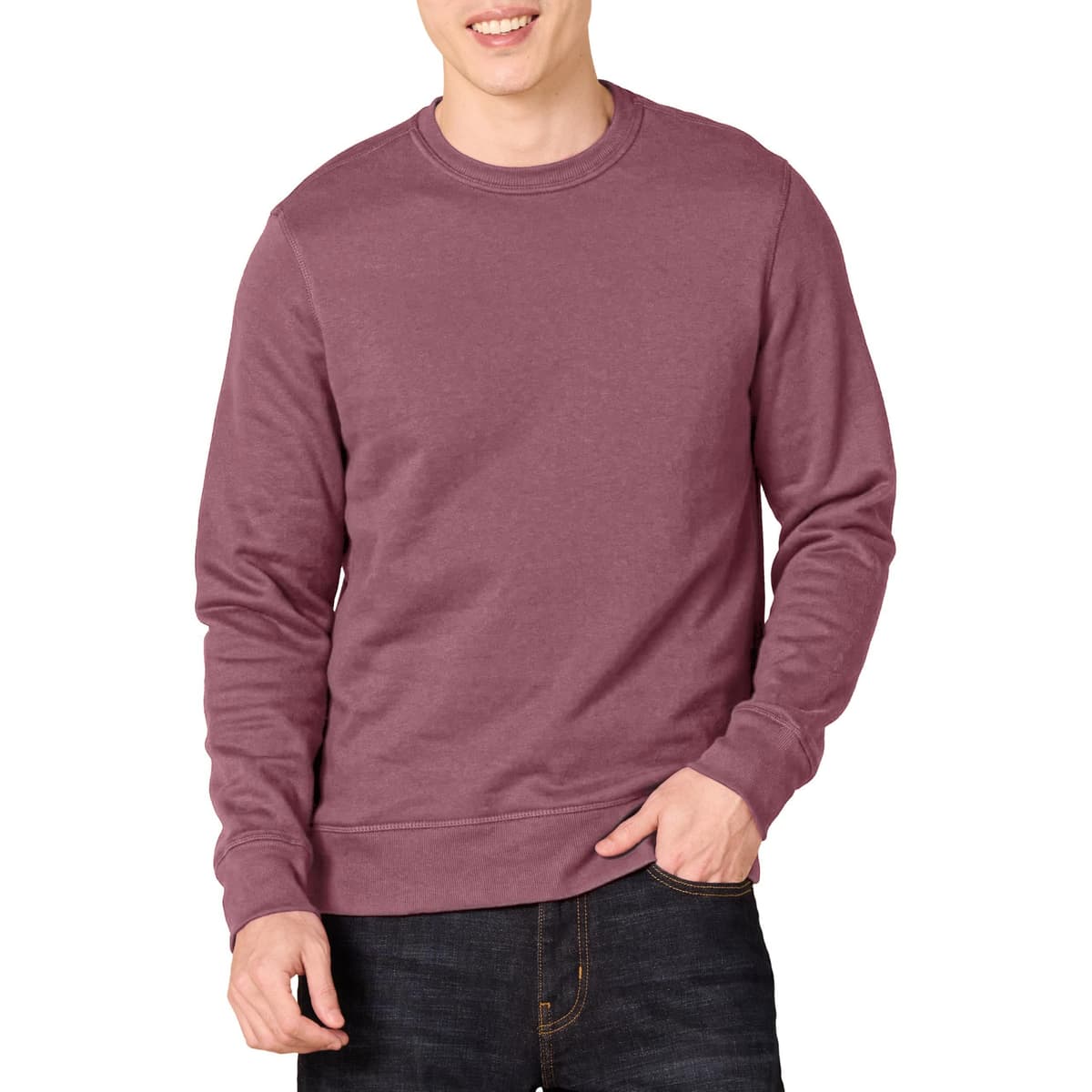 Amazon Essentials Hombre Sudadera de Forro Polar con Cuello Redondo (Disponible en Tallas Grandes y Largos Especiales) — view 12