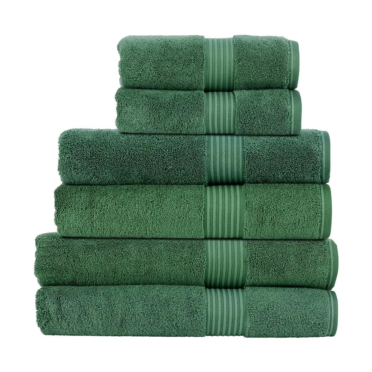 Christy Supreme Hygro 2 Hand Towels Set | Mineral Blue | 100% Luxury Supima Cotton | Ultra Soft | Super Absorbent | 650GSM | Plush and Long Lasting — view 41