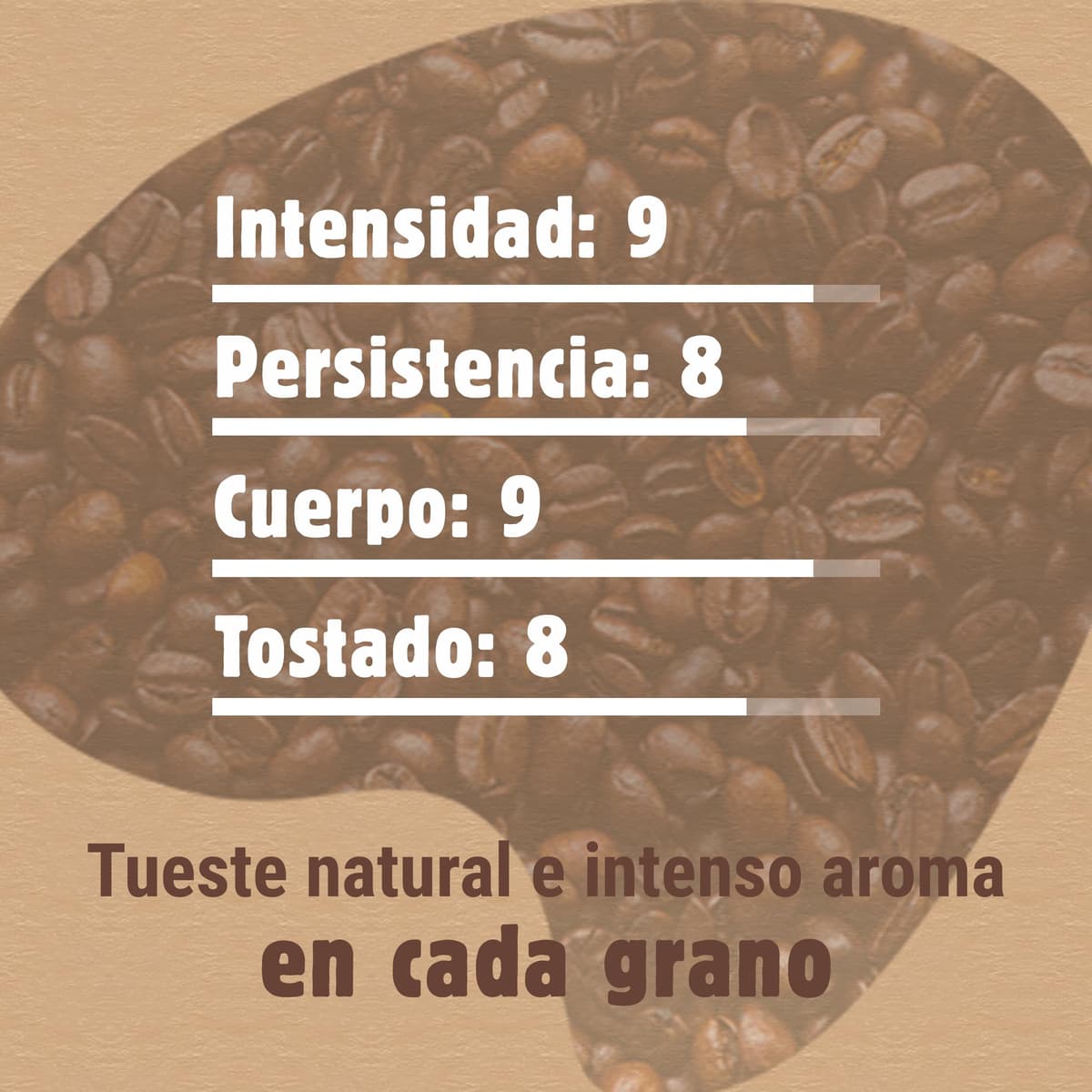 Bonka cafe en grano tostado natural para hostelería, Ideal para maquina de cafe Espresso - 1 paquete x 1 kg — view 6