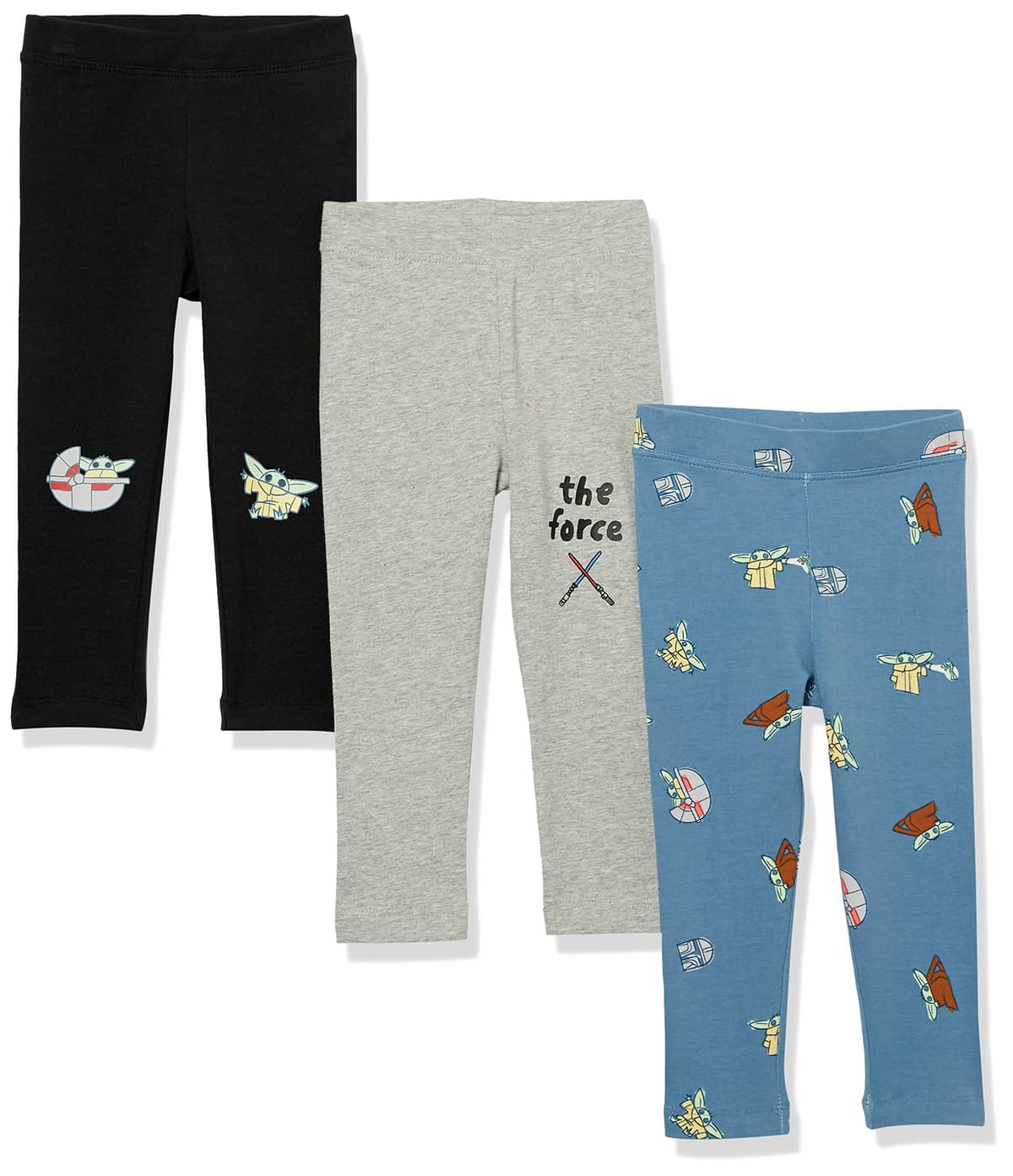 Amazon Essentials Disney | Marvel | Star Wars | Frozen | Princess Girls and Toddlers' Leggings, Multipacks — view 15