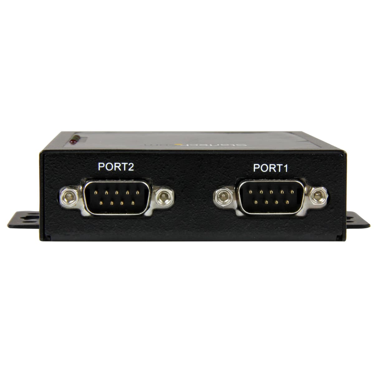 StarTech.com 2 Port Serial-to-IP Ethernet Device Server - RS232 - Metal and Mountable - Serial Device Server - RS232 Serial-Over-IP (NETRS2322P) — view 4