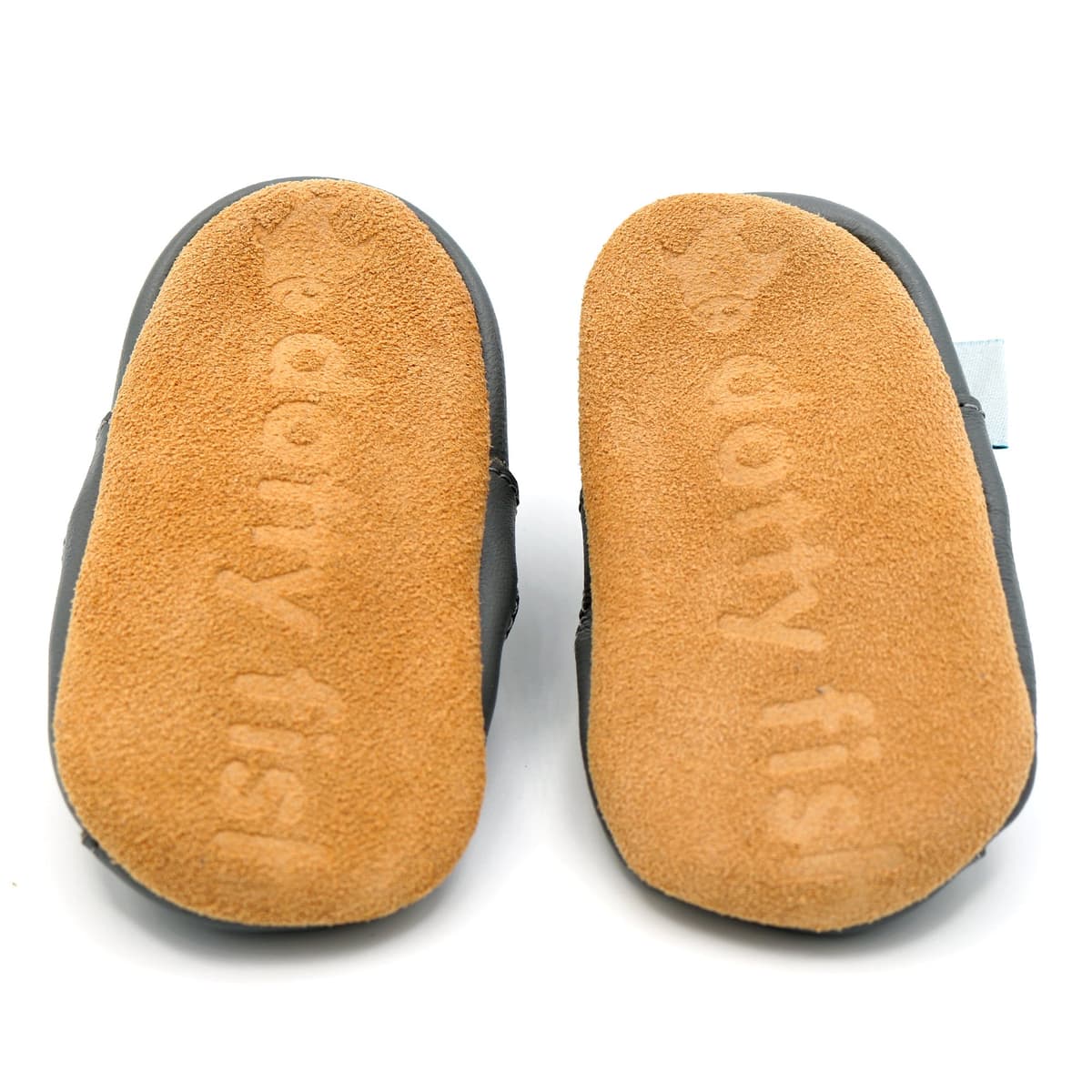 Dotty Fish Soft Sole Leather Sandals for Babies & Kids – Barefoot Feel, Non-Slip Sole, Breathable, Lightweight & Flexible Summer Shoes for Boys & Girls - British Brand - 0-6 Months - 4-5 Years — view 5
