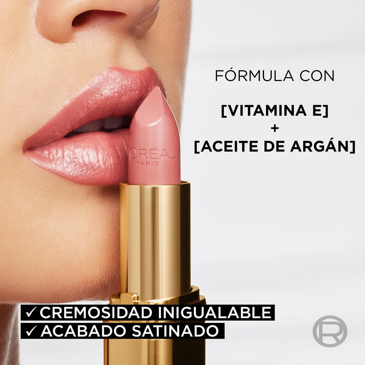L'Oréal Paris Color Riche Satin Smooth Lipstick, Moisturising Pure Pigment Lip Colour, With Omega 3 & Vitamin E, Ultra Creamy Formula, Shade: 236 Organza — view 5