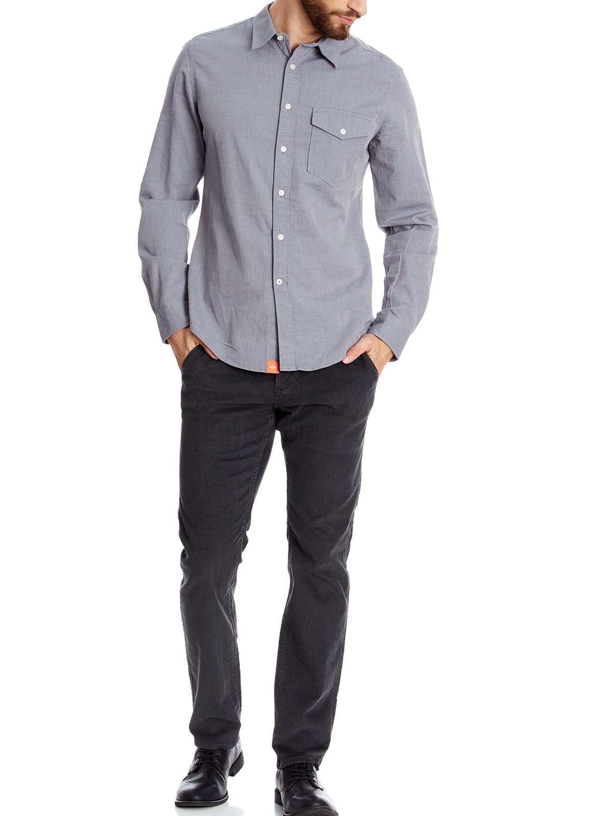 Dockers Men's Alpha Khaki Original Slim Trousers — view 15