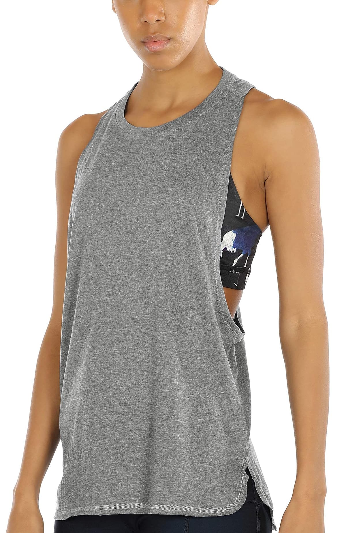 icyzone Sueltas y Ocio Camiseta de Fitness Deportiva de Tirantes para Mujer, Pack de 3 — view 16