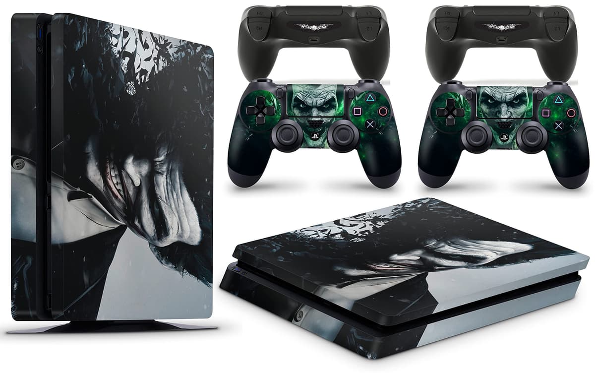 giZmoZ n gadgetZ Calcomanía de Vinilo para Consola PS4 Pro + 2 Fundas para Controlador — view 7