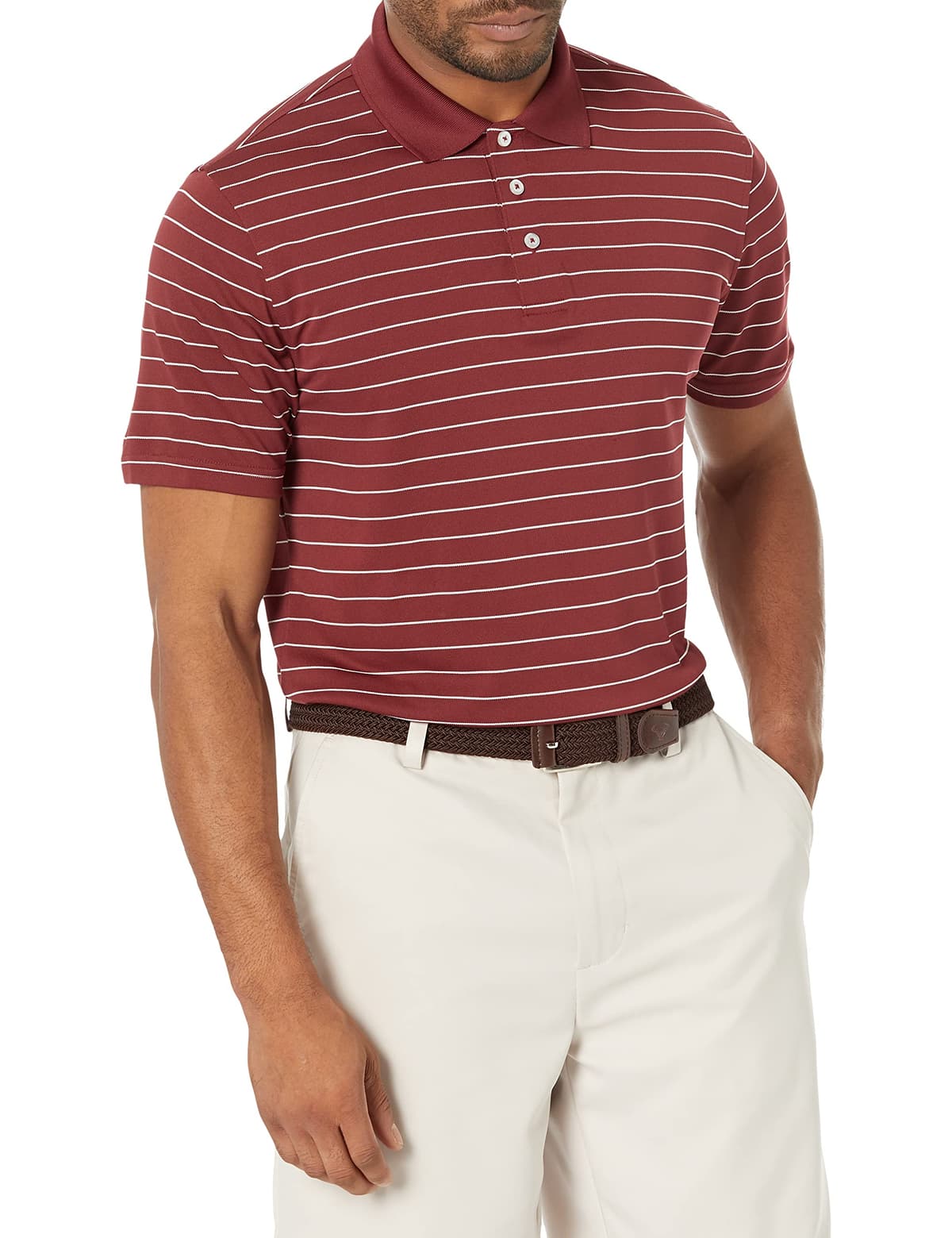 Amazon Essentials Hombre Polo de Golf, Manga Corta, Corte Ajustado, Secado Rápido — view 8