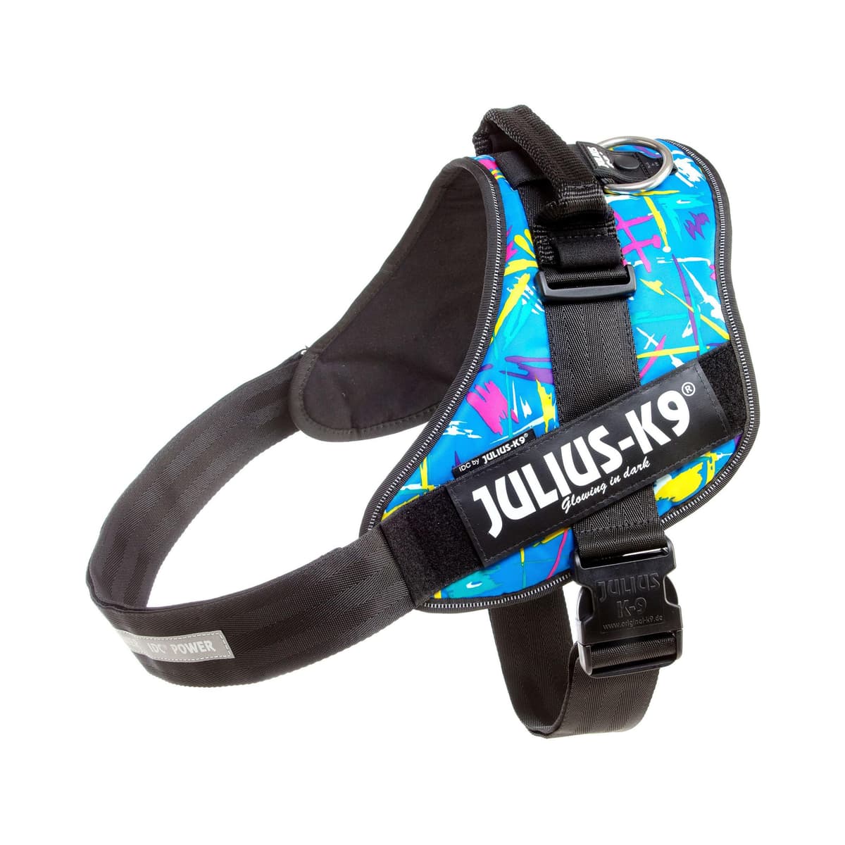 Julius-K9, 16IDC-AM-M, IDC Powerharness, dog harness, Size: Mini, Aquamarine — view 115
