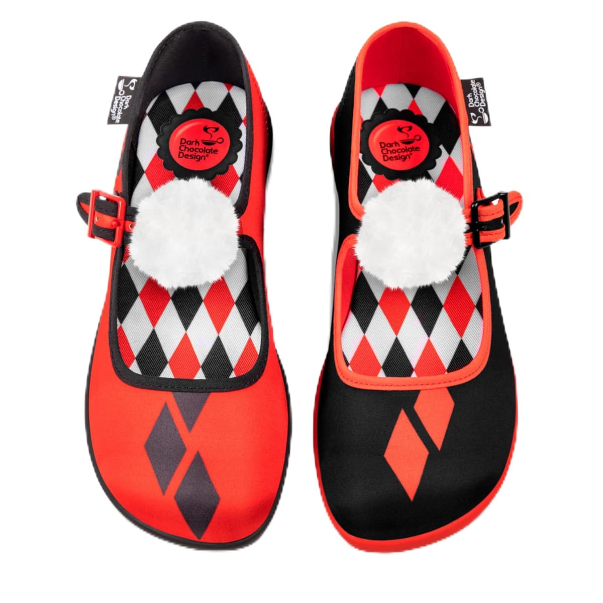 Hot Chocolate Design Chocolaticas Funky Canvas Women's Mary Jane Flat Shoes — view 9