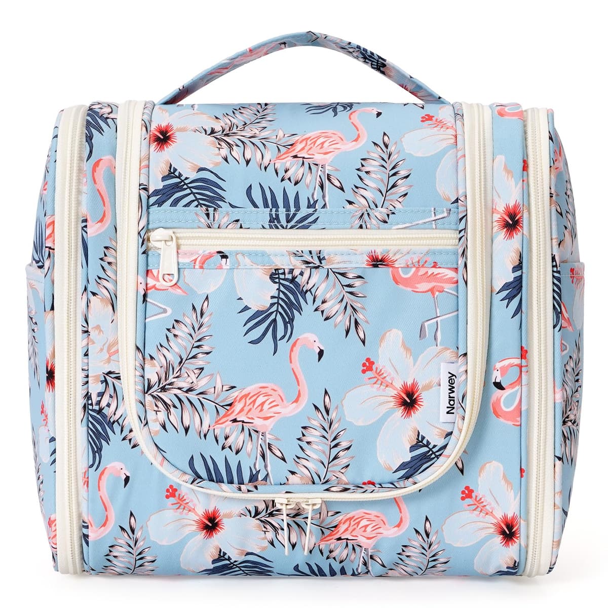 Narwey Neceser Mujer Bolsa de Aseo Colgante, Organizador de Maquillaje Neceser Viaje para Hombre y Mujer Accesorios de Viaje (moradoe(Grande)) — view 18