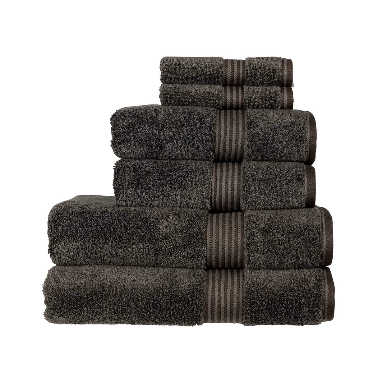 Christy Supreme Hygro 2 Hand Towels Set | Mineral Blue | 100% Luxury Supima Cotton | Ultra Soft | Super Absorbent | 650GSM | Plush and Long Lasting — view 14