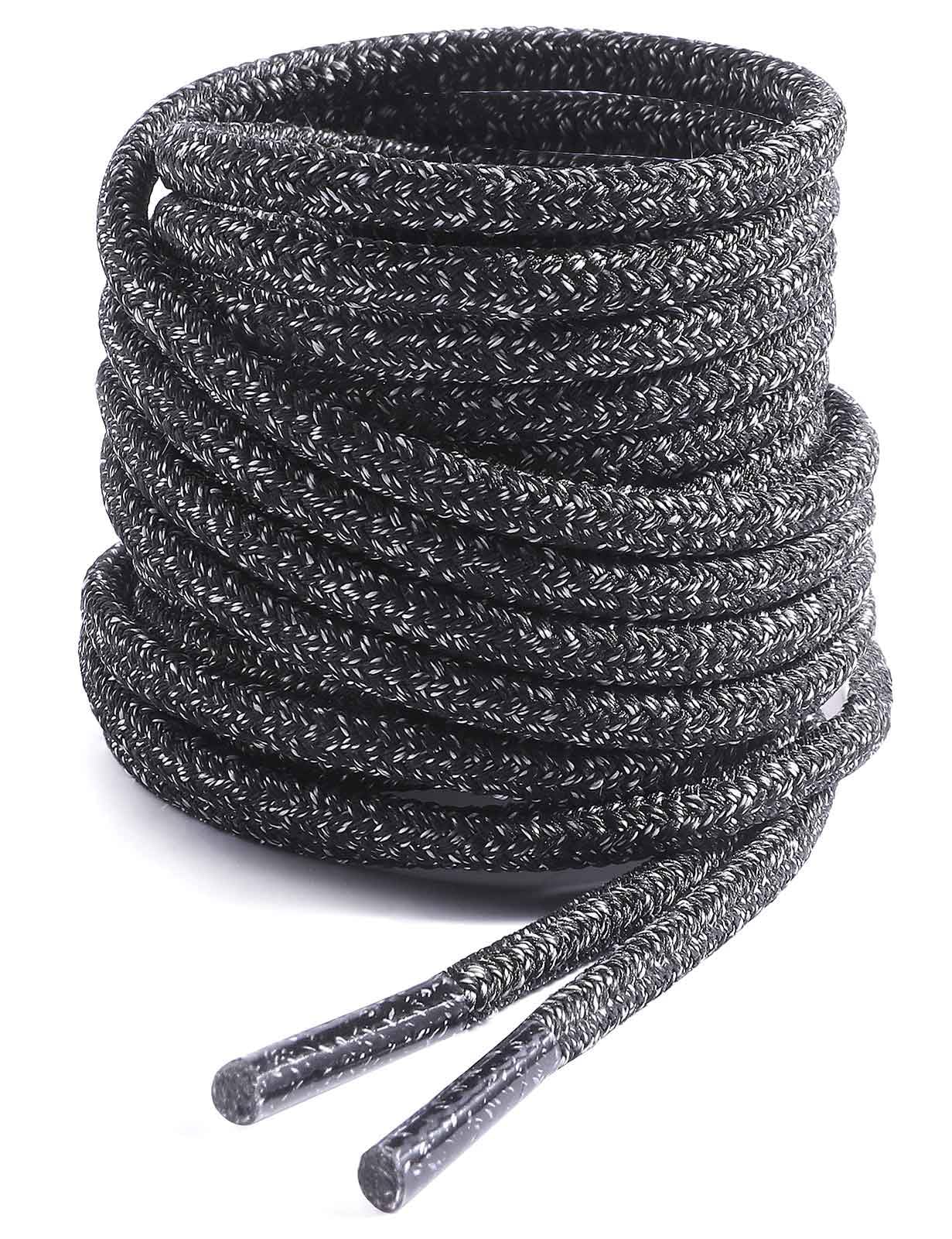 VSUDO Round Boots Laces, 4mm Diameter Outdoor Work & Hiking Shoe Laces for Boots, Premium Round Shoelaces for Trainers Shoes — view 23