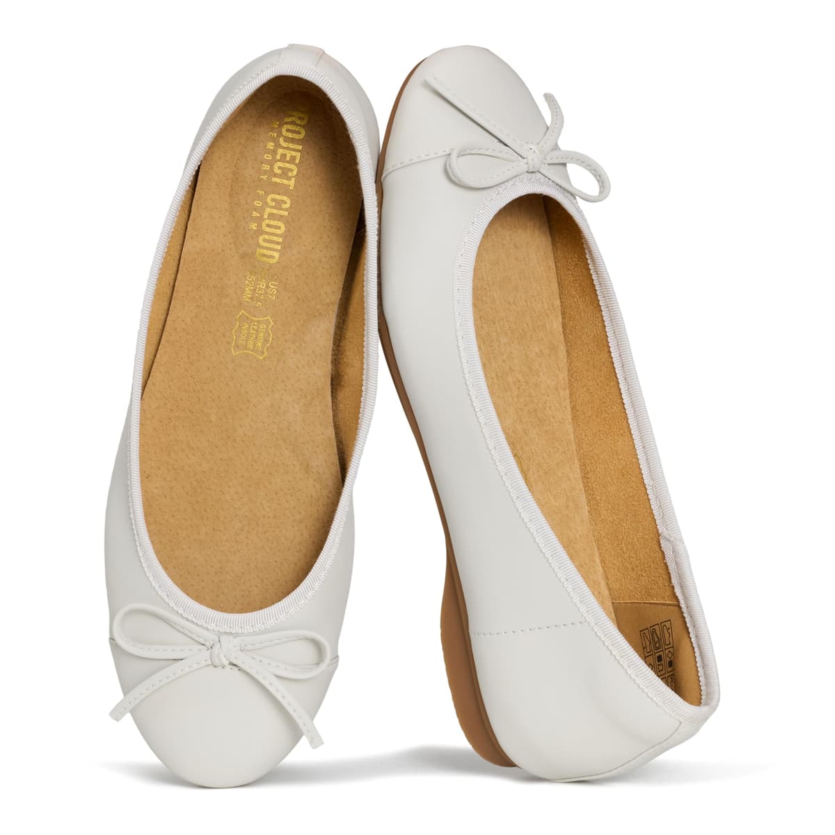 Project Cloud Ballet Flats for Women Shoes - Eco-Crafted with Memory Foam Insole Lightweight Mary Jane Flats - Non-Slip and Comfortable Womens Shoes (Ashley) — view 6